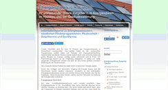 Desktop Screenshot of energiesparhaus-ratgeber.de
